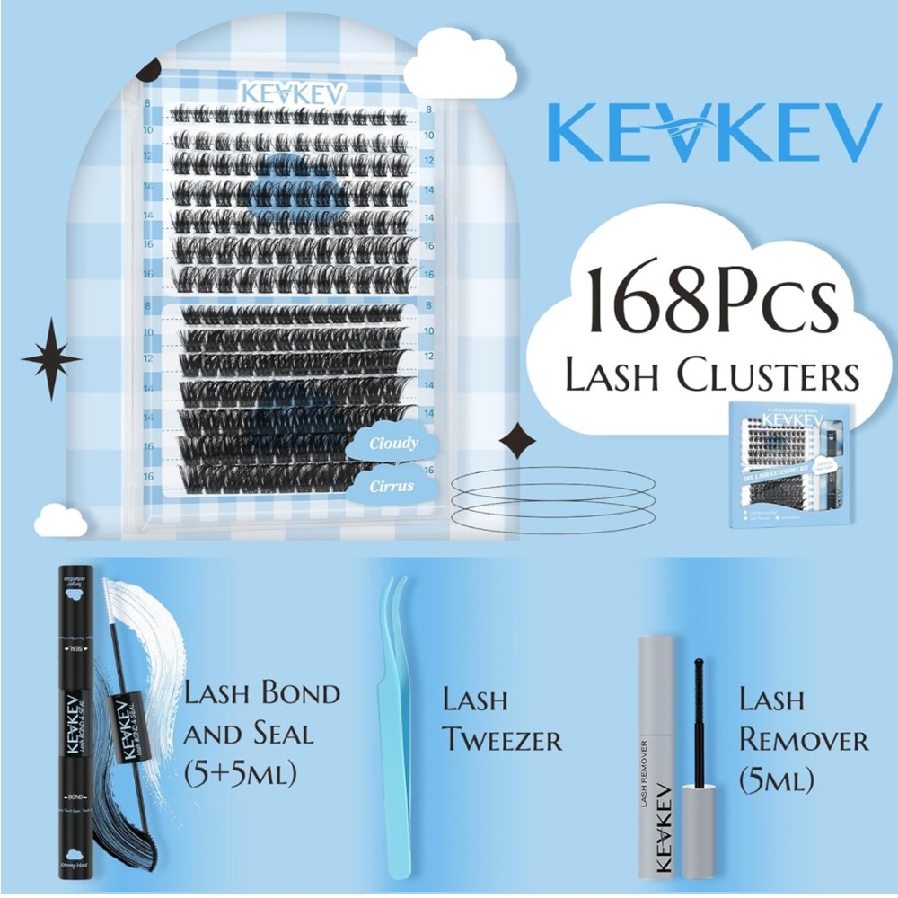 Kev Kev lash clusters. - Picture 6 of 6